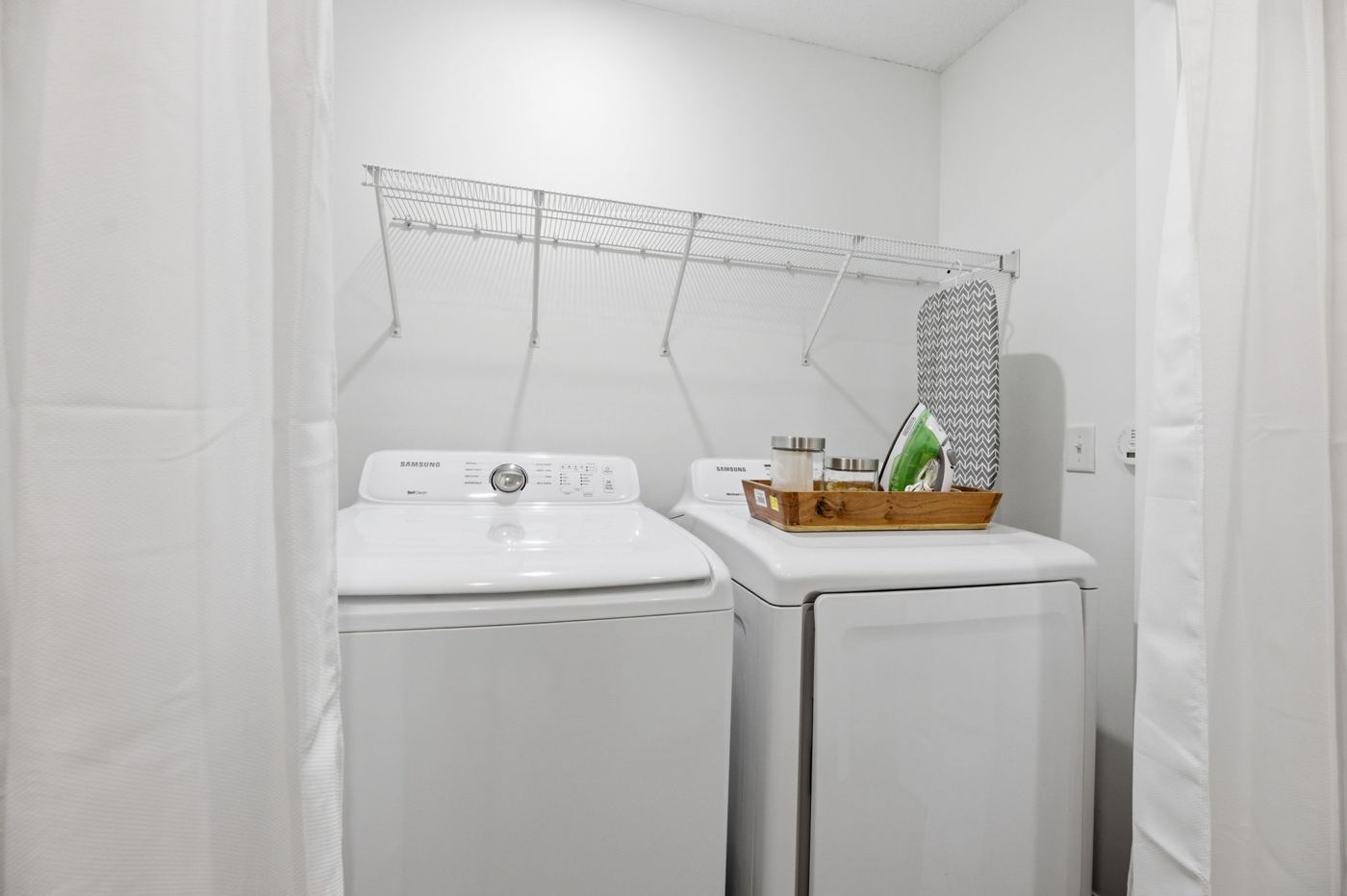 Washer and dryer